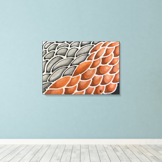 Toile Scales Dragon (Insitu (Plancher de Bois))