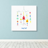 Toile Scandi Minimaliste Simple (Insitu (Plancher de Bois))