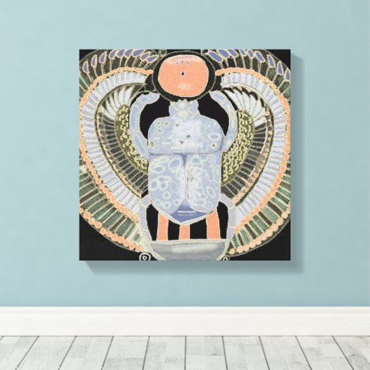 Toile Scarab Beetle (Insitu (Plancher de Bois))