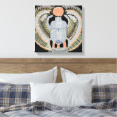 Toile Scarab Beetle (Insitu(Chambre))