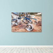 Toile Scarecrow, un modèle de test de mobilité (Insitu (Plancher de Bois))