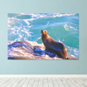 Toile Sceau 1 - Ce que vous regardez ! (Insitu (Plancher de Bois))