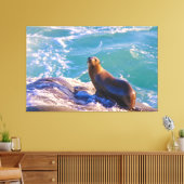 Toile Sceau 1 - Ce que vous regardez ! (Insitu(Salon))