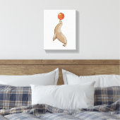 Toile Sceau avec basket-ball (Insitu(Chambre))