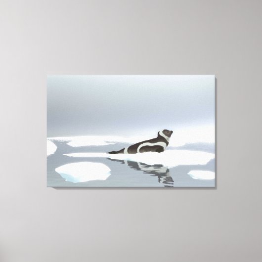 Toile Sceau De Ruban Sur Glace (Recto)