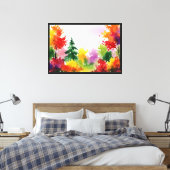 Toile Scène automnale colorée (Insitu(Chambre))