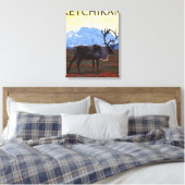 Toile Scène Caribou - Ketchikan, Alaska (Insitu(Chambre))