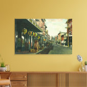 Toile Scène Chinatown Street (Insitu(Salon))