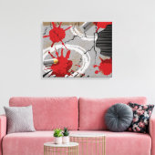 Toile Scène criminelle (Insitu(Salon))