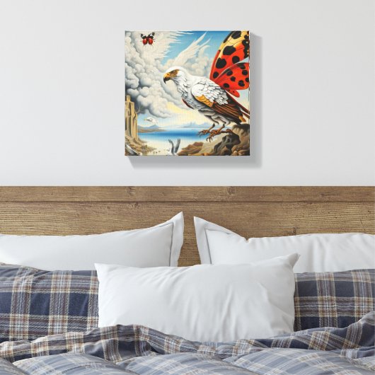 Toile Scène D'Aigle Et De Ladybug (Insitu(Chambre))