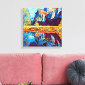 Toile Scène d'automne (Insitu(Salon))