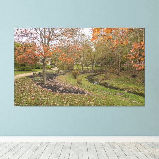 Toile Scène d'automne (Insitu (Plancher de Bois))