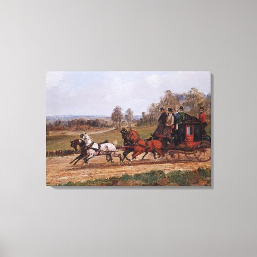 Toile Scène de coaching (Recto)