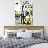 Toile Scène de Copenhague ; art Paul Gustave Fischer (Insitu(Chambre))