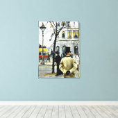 Toile Scène de Copenhague ; art Paul Gustave Fischer (Insitu (Plancher de Bois))