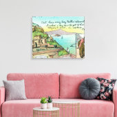 Toile Scène de dessin sur le climat (Insitu(Salon))