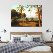 Toile Scène de Floride, célèbre oeuvre d'Albert Bierstad (Insitu(Chambre))