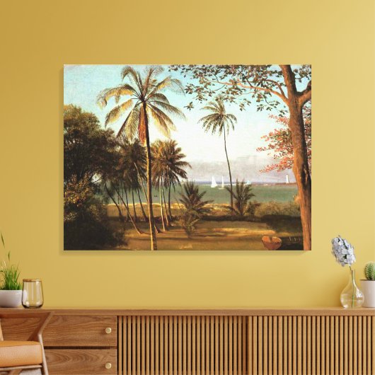 Toile Scène de Floride, peinture d'art fin, (Insitu(Salon))