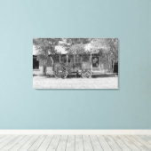 Toile Scène de Frieght Wagon (Insitu (Plancher de Bois))