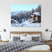 Toile Scène de la maison d'hiver (Insitu(Chambre))
