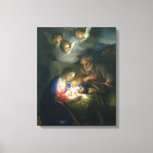 Toile Scène de la Nativité (Recto)