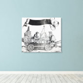 Toile Scène de la procession triomphale de Maximilien (Insitu (Plancher de Bois))