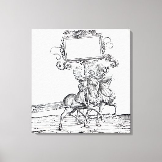 Toile Scène de la procession triomphale de Maximilien (Recto)