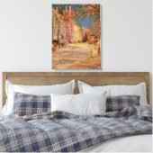 Toile Scène de la rue Boston - Edward Mitchell Banister (Insitu(Chambre))