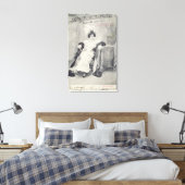 Toile Scène de l'Acte II de l'opéra "La Boheme" (Insitu(Chambre))