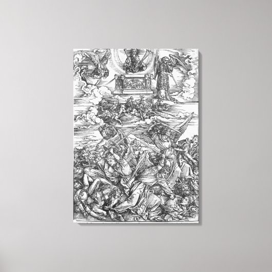 Toile Scène de l'Apocalypse (Recto)