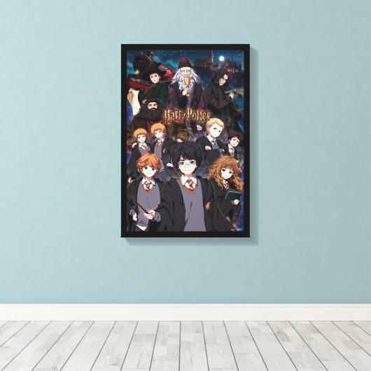 Toile Scène de l'ensemble Anime HARRY POTTER™ (Insitu (Plancher de Bois))