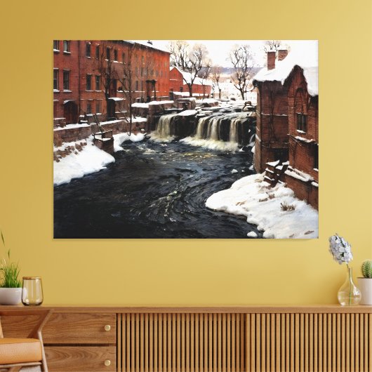 Toile Scène de moulage (Insitu(Salon))