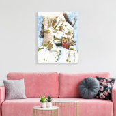 Toile Scène de Noël (Insitu(Salon))