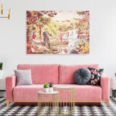 Toile Scène de pêche (Insitu(Salon))