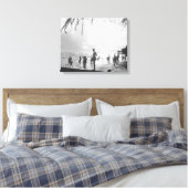 Toile Scène de plage de Waikiki à Honolulu (Insitu(Chambre))