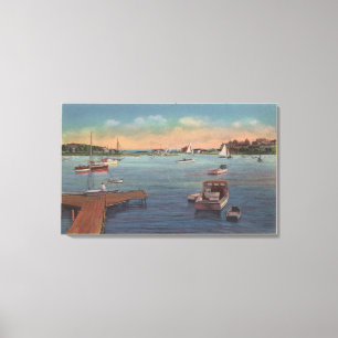 Toile Scène de port de Wychmere