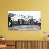 Toile Scène de rue à Anchorage, Alaska Photographie (Insitu(Salon))