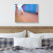 Toile Scène de rue à Trinidad, Cuba (Insitu(Chambre))