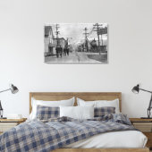 Toile Scène de rue à Valdez, Alaska Photographie (Insitu(Chambre))