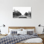 Toile Scène de rue de la résidence (Insitu(Chambre))