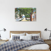 Toile Scène de rue des résidences (Insitu(Chambre))