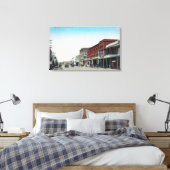 Toile Scène de rue principale Woodland, CA (Insitu(Chambre))