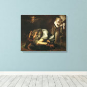 Toile Scène de sorcières du "Masque des Reines" par Be (Insitu (Plancher de Bois))