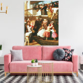 Toile Scène d'embarquement (Insitu(Salon))