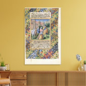 Toile Scène des Heures de Louis d'Orléans (Insitu(Salon))