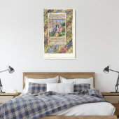 Toile Scène des Heures de Louis d'Orléans (Insitu(Chambre))