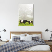 Toile Scène désagréable de la vache galloway ceinturée q (Insitu(Chambre))