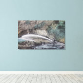 Toile Scène d'exploitation hydraulique Placerville, CA (Insitu (Plancher de Bois))