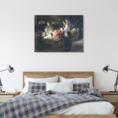 Toile Scène du marché nocturne (Insitu(Chambre))