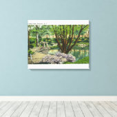 Toile Scène du parc Onondaga (Insitu (Plancher de Bois))